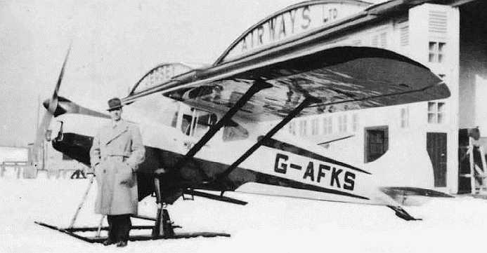 Wiko GM1 with skis.